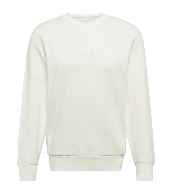 Photo: C.P. Company - Logo cotton fleece sweatshirt