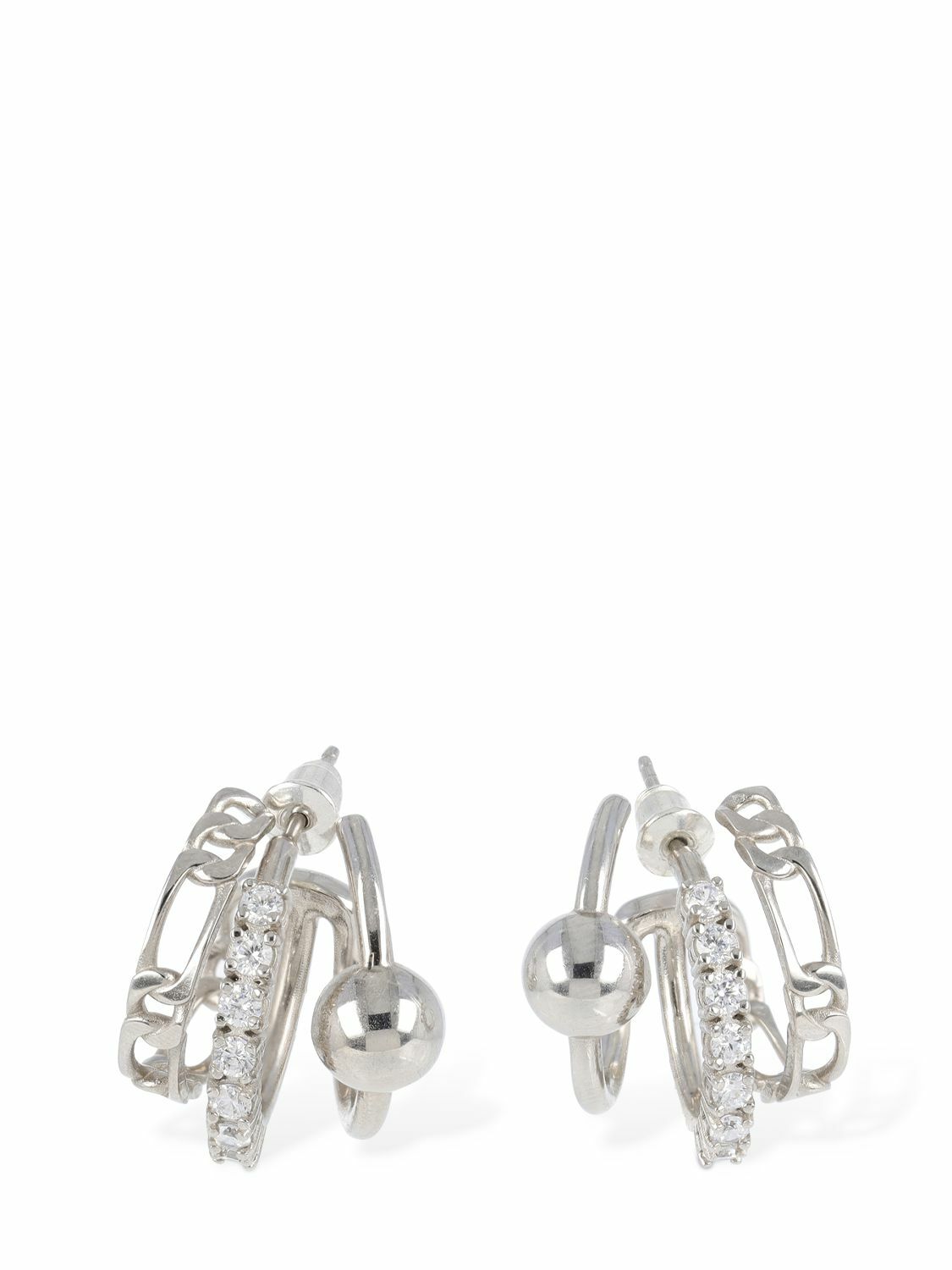 ピアス PANCONESI SS24 LIDO DIAMNTI PIERCING EARRINGS (EA044PGOLD) PANCONESI - Lido Floating Diamante Mono Earring Panconesi