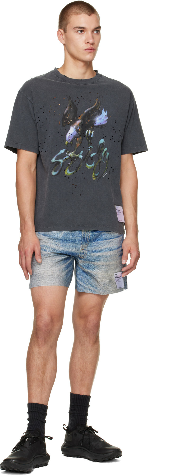 Satisfy Gray MothTech T-shirt