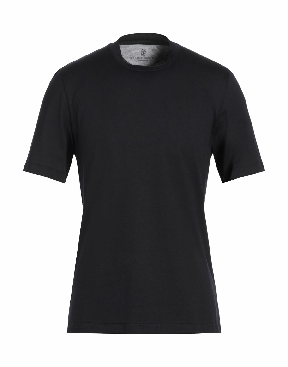 Brunello Cucinelli Mens T-shirt Midnight in Blue