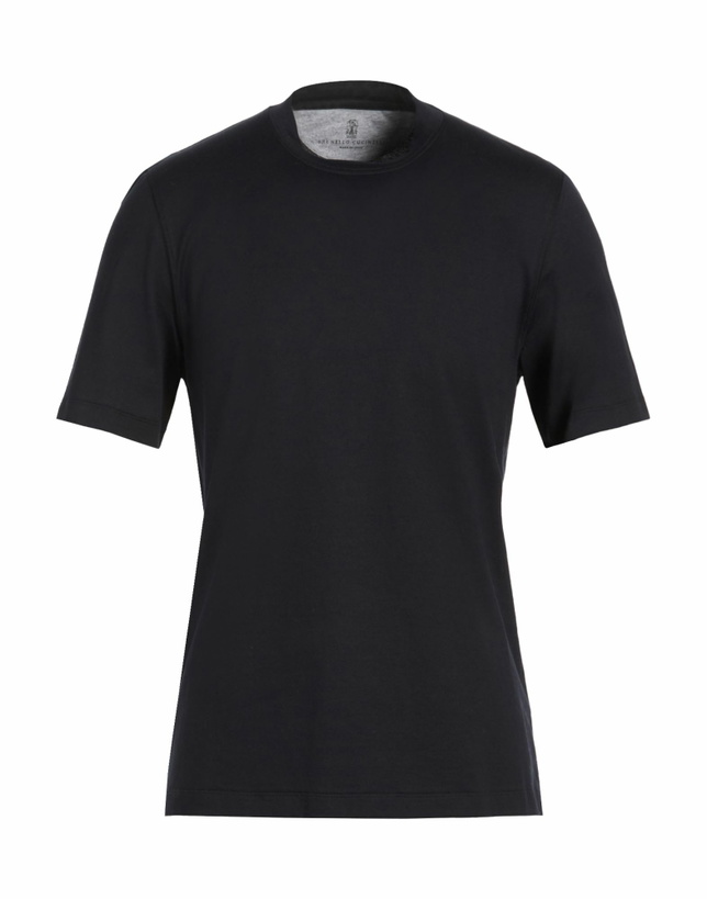 Photo: Brunello Cucinelli Mens T-shirt Midnight in Blue