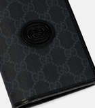 Gucci - GG embossed passport holder