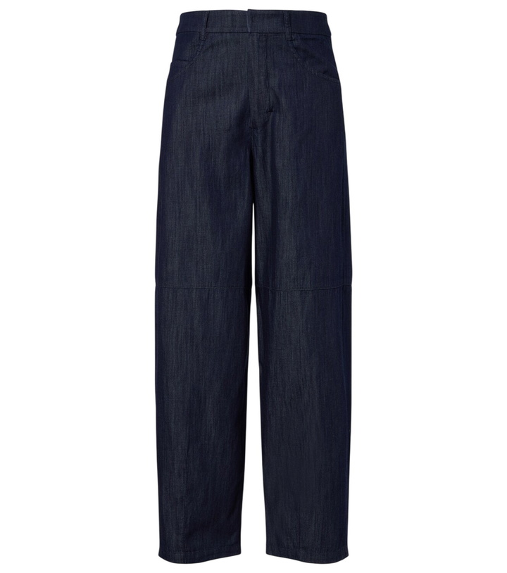 Photo: 'S Max Mara Mid-rise barrel-leg jeans