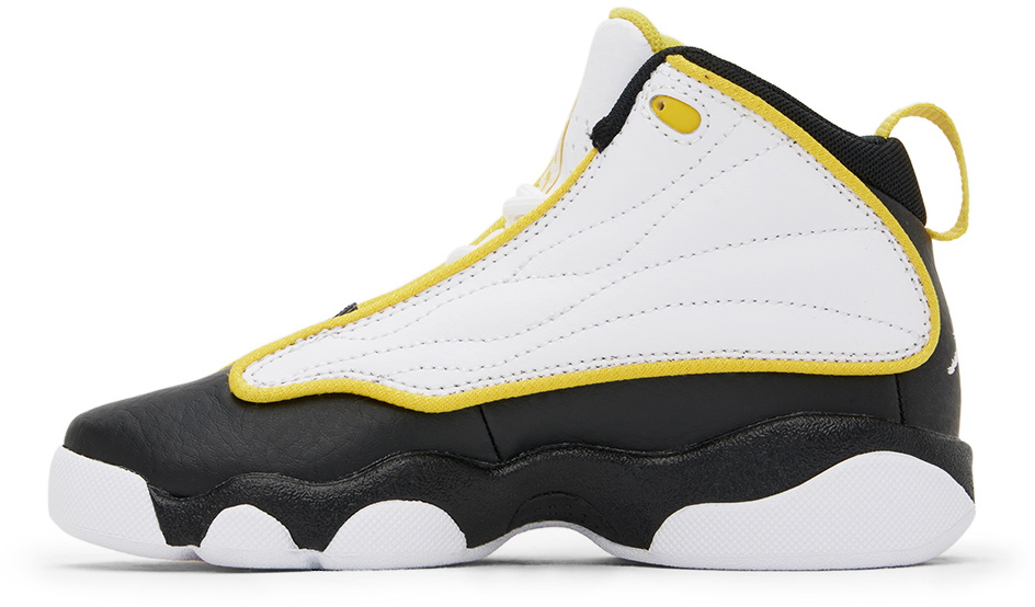 black and white jordans for kids