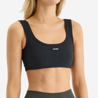 Joah Brown Women's Scoop Neck Smoothing Bra Top in Onyx