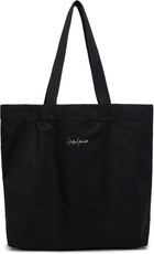 YOHJI YAMAMOTO Black Y-3 KURO Canvas Tote