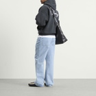 Ronning Men's Script Hoodie in Washed Black