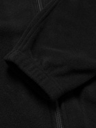 Isabel Marant - Logo-Embroidered Colour-Block Fleece Zip-Up Sweatshirt - Black