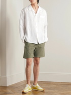 LOEWE - Paula's Ibiza Broderie Anglaise-Trimmed Linen Shirt - White