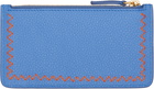 Marni Blue Zipped Card Holder