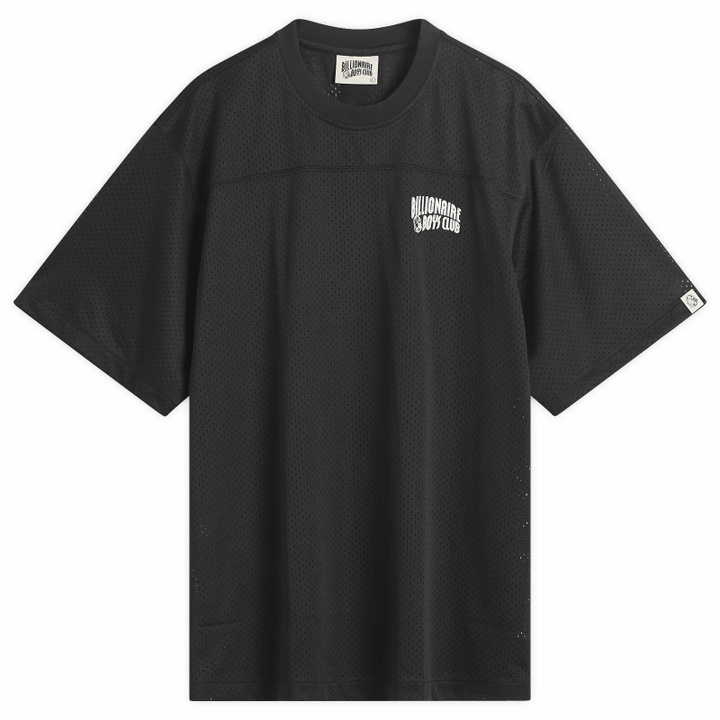 Photo: Billionaire Boys Club Men's Small Arch Logo Sports Jersey in Black
