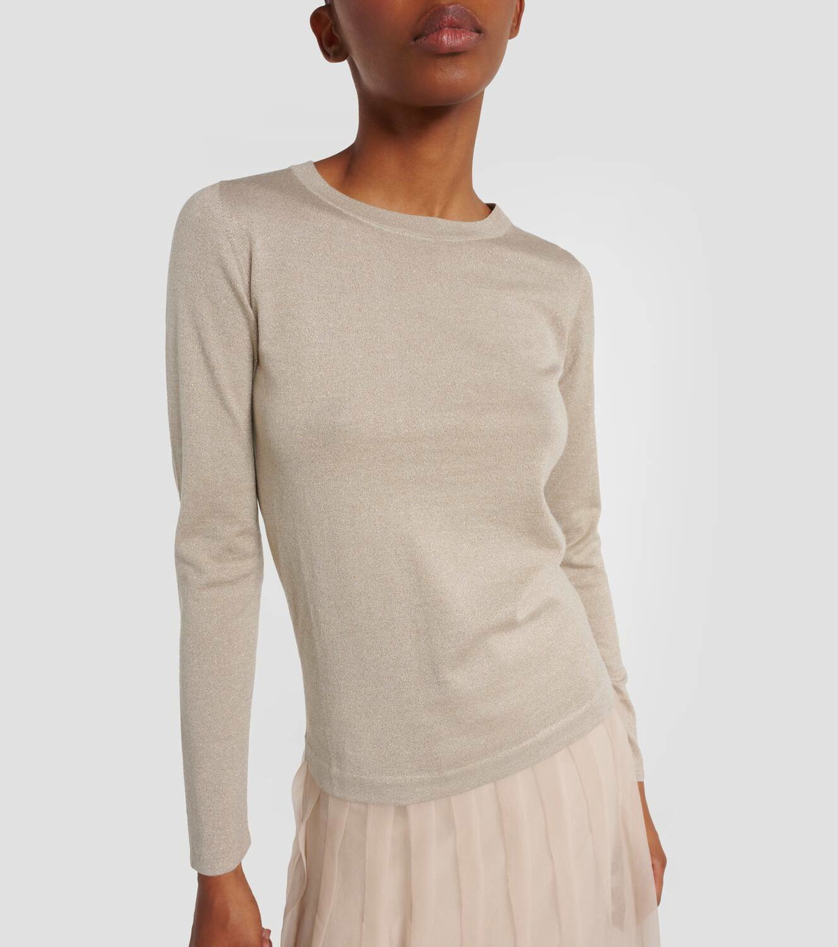 Women's Cashmere and silk sweater, BRUNELLO CUCINELLI