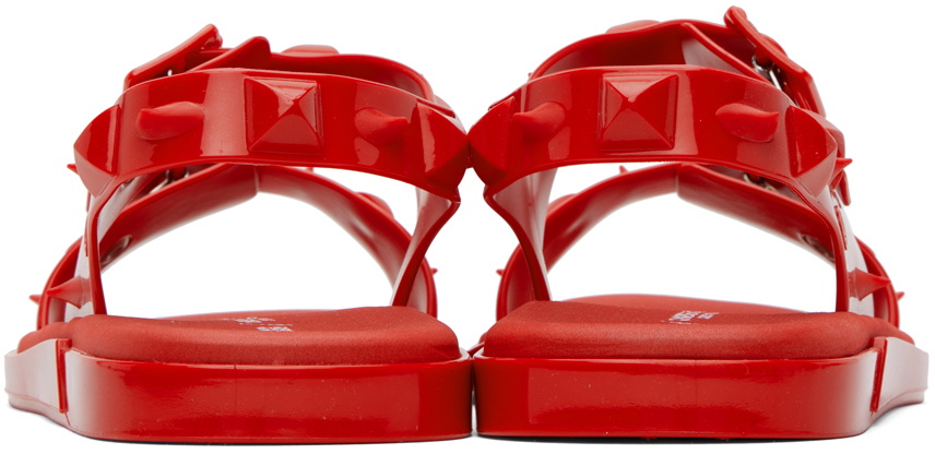 UNDERCOVER Red Melissa Edition Spikes Sandals Undercover