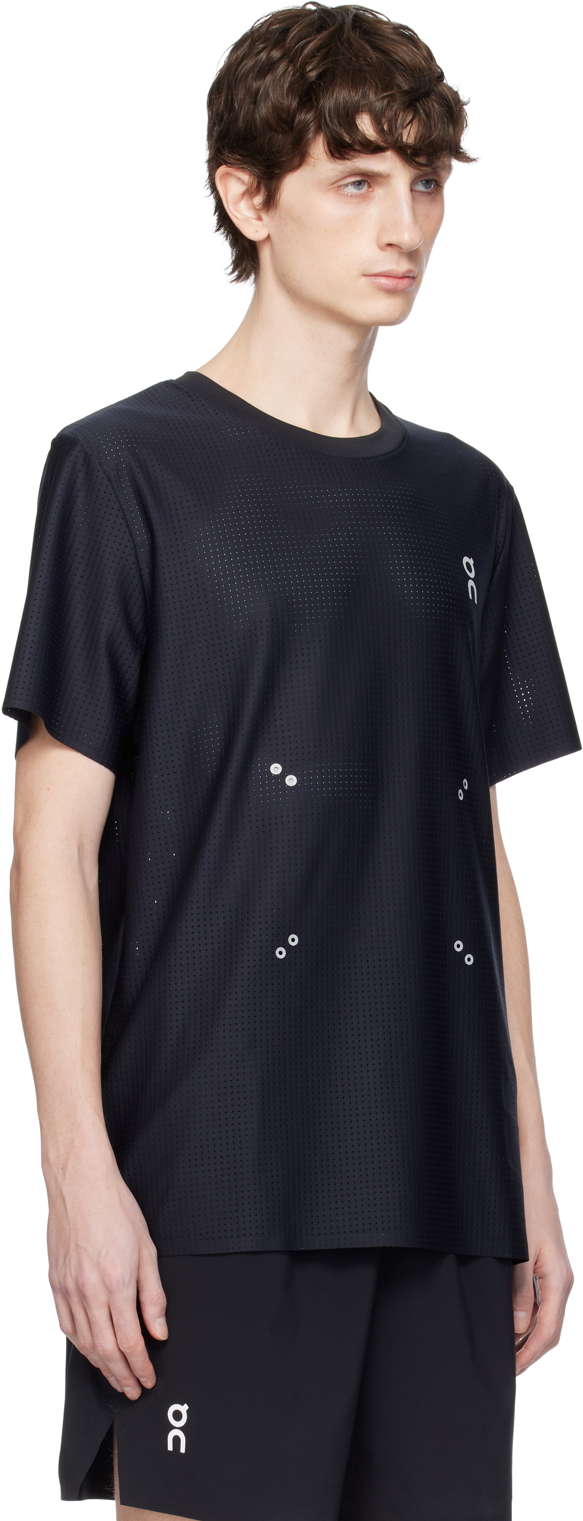 On Black Pace Mesh T-shirt On