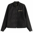RRL Men's Moto Jacket in Vintage Black