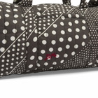 Damson Madder Women's Quilted Weekender Bag in Dark Brown 