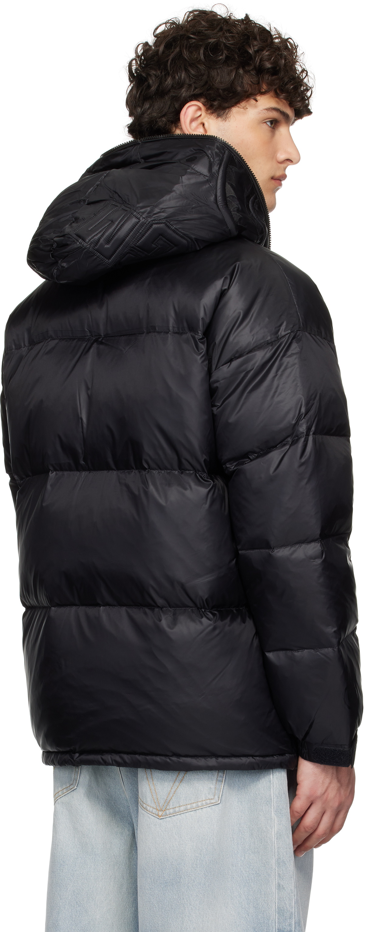 BAPE Black Shark Relaxed Fit Down Jacket A Bathing Ape