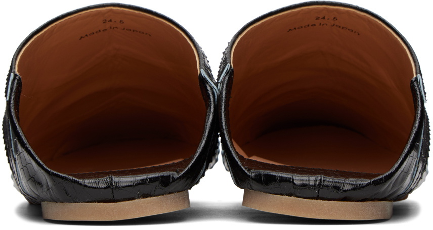 tao Black Pointed Toe Loafers