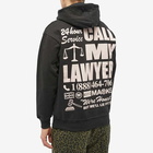 MARKET Men's 24Hr Lawyer Service Hoody in Black