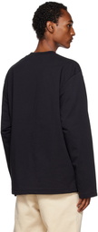 Jacquemus Black Le Papier 'Le T-Shirt Bricciola' Long Sleeve T-Shirt