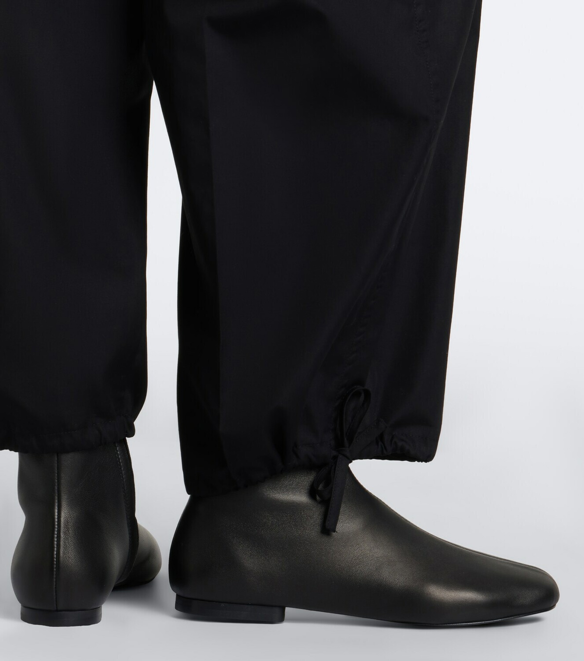 Souliers Martinez Molli leather ankle boots