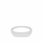 Tom Wood Men's Knut Ring M in Sterling Silver