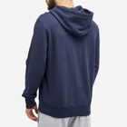 Autry Men's Chest Logo Popover Hoody in Blue