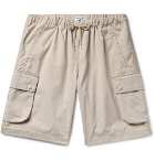 Arpenteur - Marina Cotton-Twill Drawstring Cargo Shorts - Beige