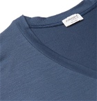 Zimmerli - Slim-Fit Micro Modal-Blend T-Shirt - Blue