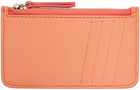 Maison Margiela Orange & Yellow Four Stitches Card Holder