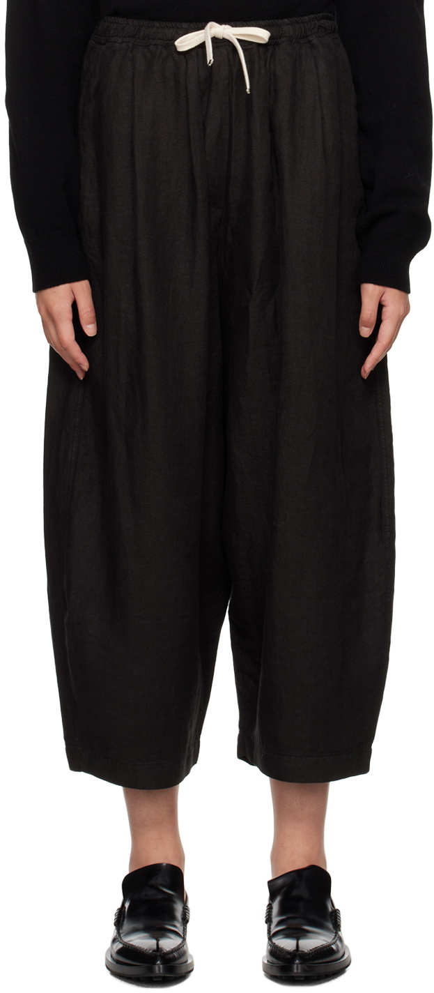 Tailoring Waistband Pants Black Cordera Man