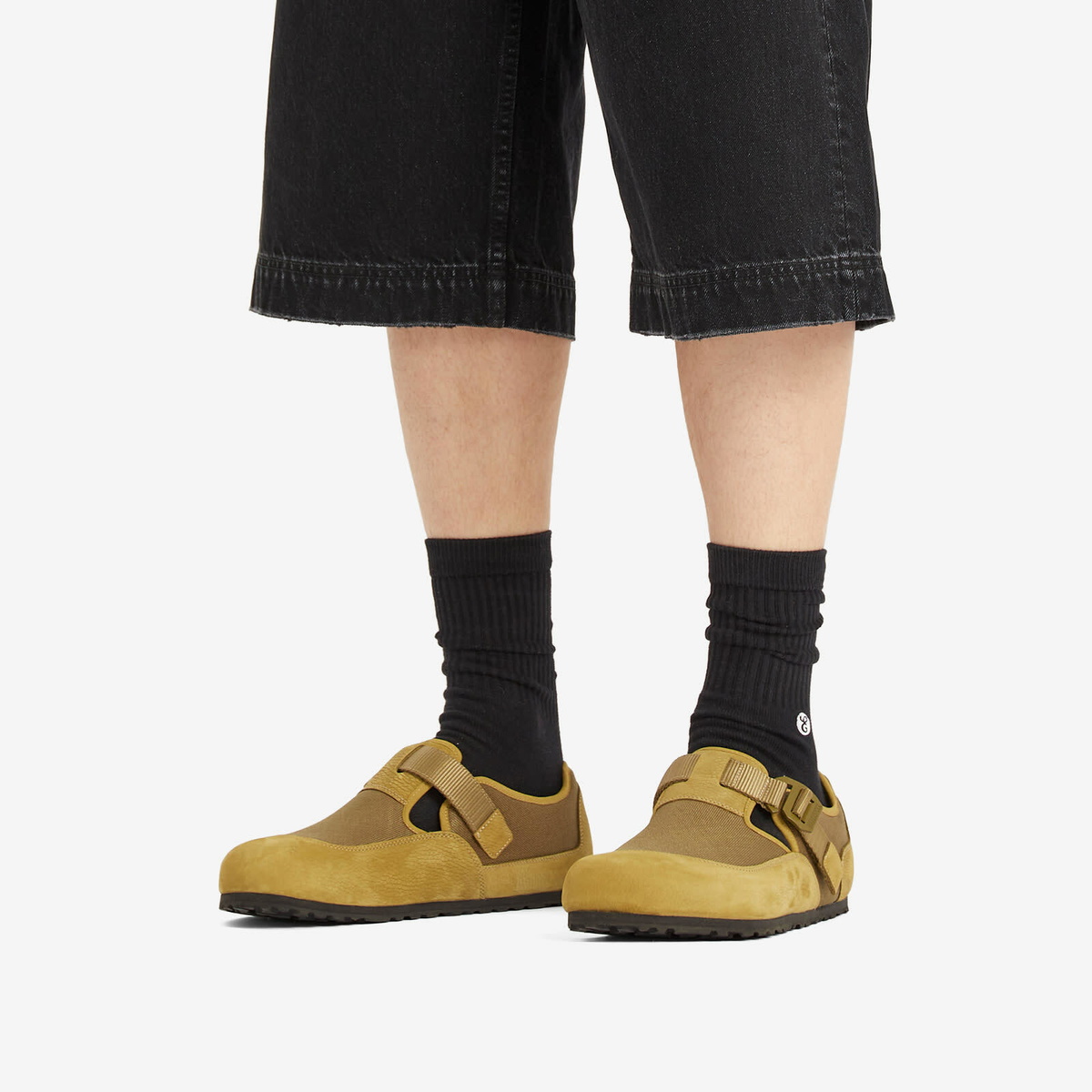 Birkenstock Men's London Nova TEX in Pine Green Birkenstock