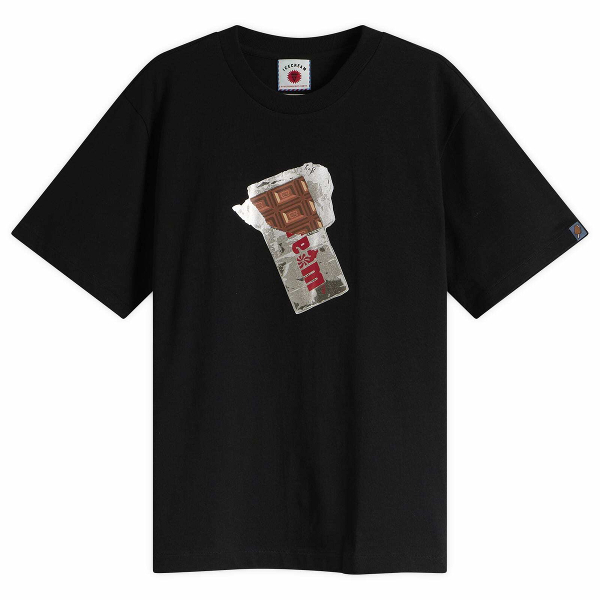 ICECREAM Men's Chocolate Bar T-Shirt in Black