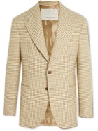 Giuliva Heritage - Alfonso Herringbone Virgin Wool Suit Jacket - Neutrals