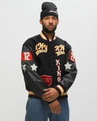 Awake Corazon Varsity Jacket Black Bomber Jackets|College Jackets