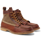 Red Wing Shoes - Wacouta Leather and Waxed-Cotton Boots - Brown