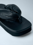 Rick Owens Hollywood Flip Flop Leather Sandals