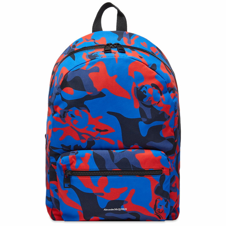 Photo: Alexander McQueen Men's Skull Camo Backpack in Multicolor