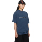 Balenciaga Navy 5-Star T-Shirt