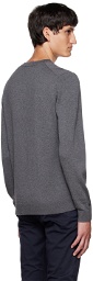 Hugo Gray V-Neck Sweater