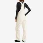 Dickies Women's Service Bib Overalls in Egret