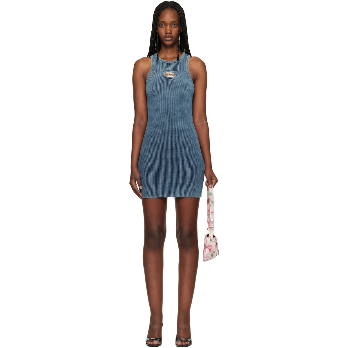 Diesel Blue M-Anchorage-SL Minidress