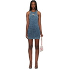 Diesel Blue M-Anchorage-SL Minidress