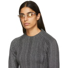 NOR Transparent and Orange Venus Sunglasses