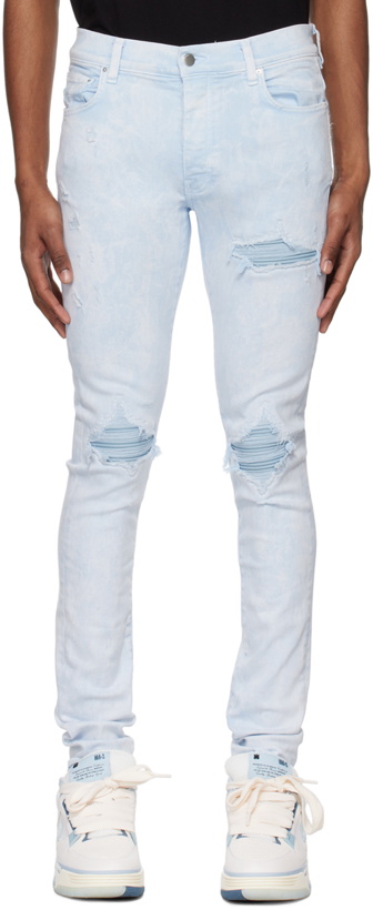 Photo: AMIRI Blue Mineral Wash MX1 Jeans