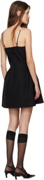SHUSHU/TONG Black Corset Minidress