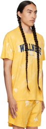 Sporty & Rich Yellow 'Wellness' Ivy T-Shirt