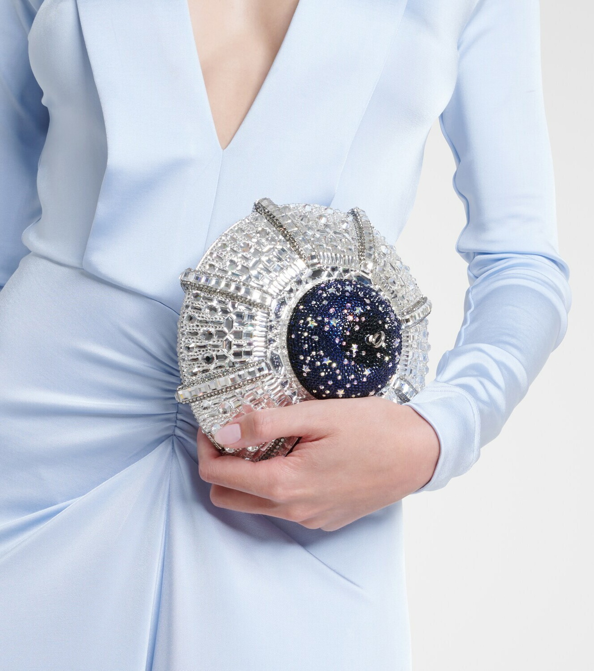 Judith Leiber Couture UFO crystal-embellished clutch