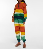 Alanui - Paradise striped hoodie