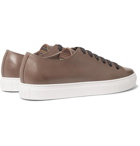 Paul Smith - Sotto Burnished-Leather Sneakers - Brown